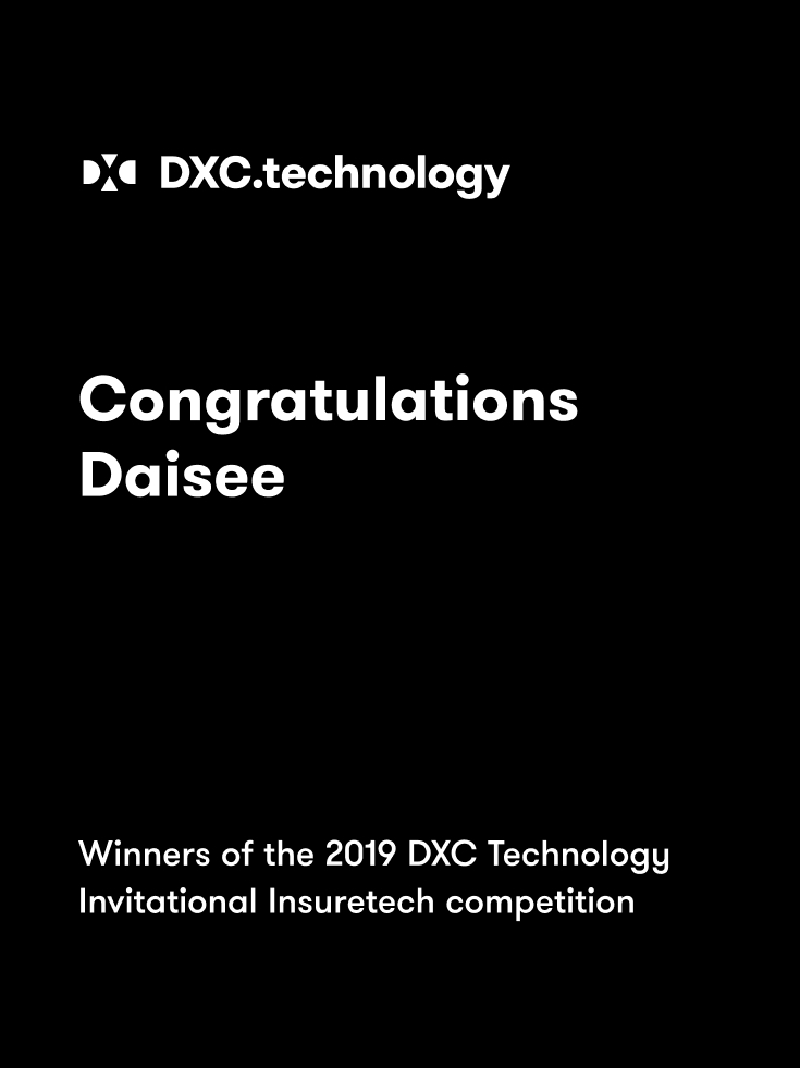 daisee DXC Insurtech Winner